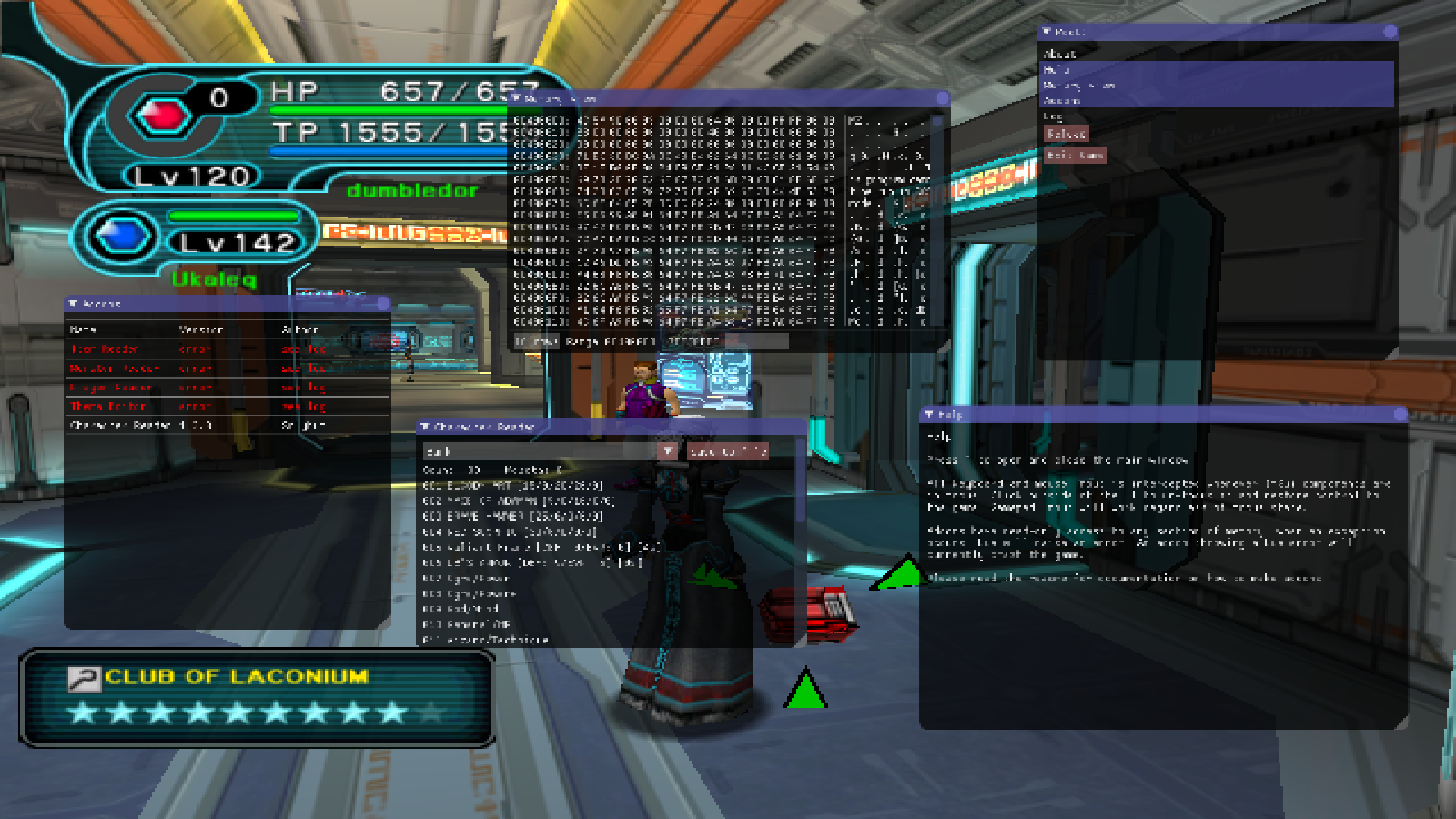 Add ons- data readers - Phantasy Star Online BB General - Ultima PSOBB ...